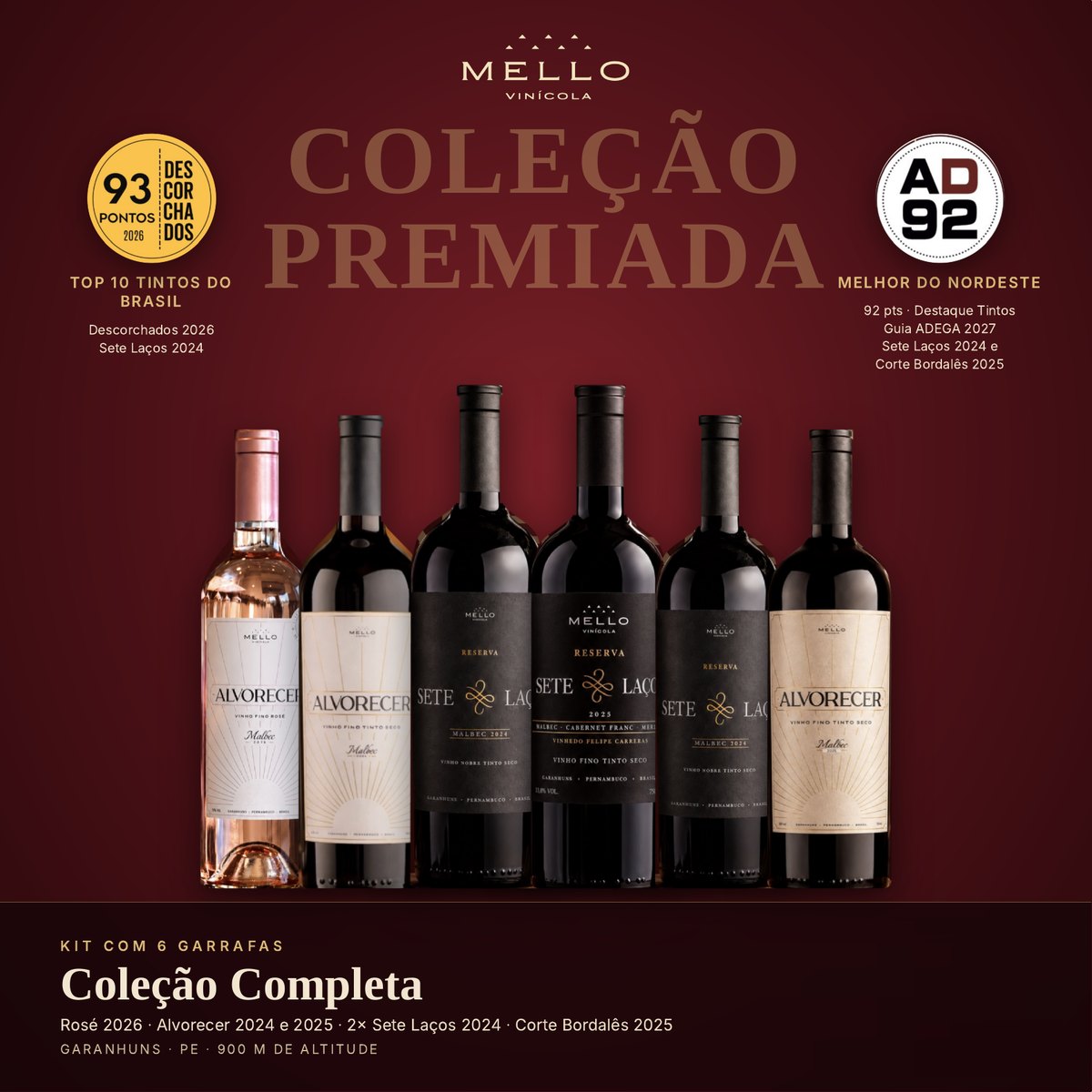 Kit Coleção Completa — Coleção premiada